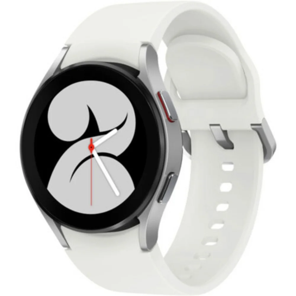 Samsung Galaxy4 40mm Silver and White Smartwatch